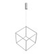 LAMPARA DE TECHO COLGANTE CON FORMA DE CUBO 80W