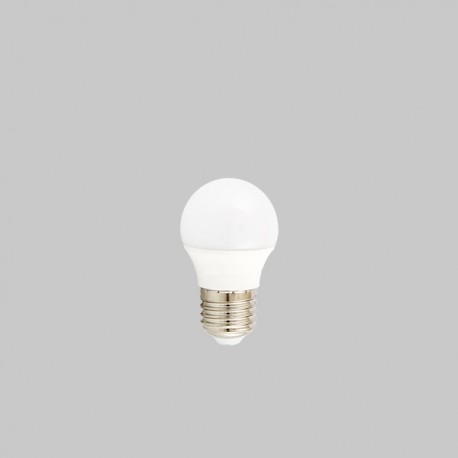 BOMBILLA LED ESFERICA 6W E27 4500K