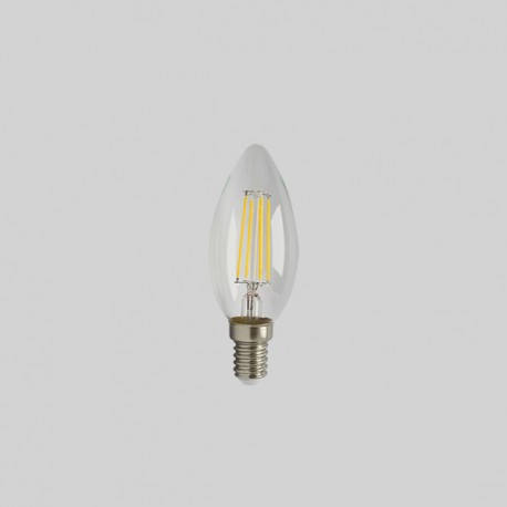 BOMBILLA LED VELA FILAMENTO 5W 4000K