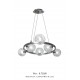 LAMPARA AROS 6 LUCES