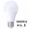 BOMBILLA LED SENSOR PRESENCIA Y CREPUS. 10W 6000K