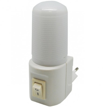 LUZ NOCHE LED 1W CON INTERRUPTOR