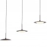 LAMPARA CAFÉ 3 LUCES LED ALARGADA