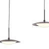 LAMPARA CAFÉ 3 LUCES LED ALARGADA