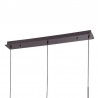LAMPARA CAFÉ 3 LUCES LED ALARGADA