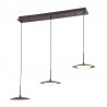 LAMPARA CAFÉ 3 LUCES LED ALARGADA