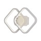 APLIQUE LED ROMBO DOBLE 24W BLANCO