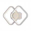 APLIQUE LED ROMBO DOBLE 24W BLANCO