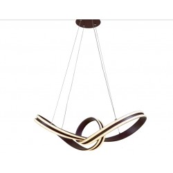 LAMPARA DE TECHO PARA SALON CON MANDO A DISTANCIA LAZO CAFE.Ideal para un salón, tanto para encima de una mesa como para la zona