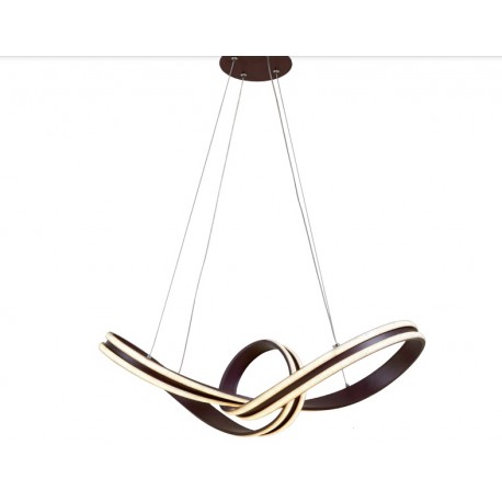 LAMPARA DE TECHO PARA SALON CON MANDO A DISTANCIA LAZO CAFE.Ideal para un salón, tanto para encima de una mesa como para la zona