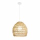 LAMPARA DE TECHO DE RATTAN 50 CM