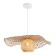 LAMPARA DE TECHO PALMA BAMBU 65 CM