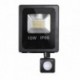 PROYECTOR CON SENSOR OLIVINO 10W NEGRO