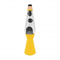 LAMPARA LAVA BULLET LAPIZ AMARILLO