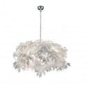 LAMPARA DE TECHO HOJAS BLANCAS LEAVY 70 cm