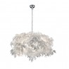 LAMPARA DE TECHO HOJAS BLANCAS LEAVY 70 cm