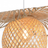 LAMPARA DE TECHO PALMA BAMBU 45 CM