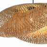 LAMPARA SOMBRERO BAMBU 45 CM