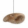 LAMPARA SOMBRERO BAMBU 40 CM