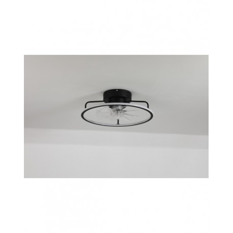 VENTILADOR DE TECHO GANTE NEGRO