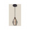 LAMPARA COLGANTE REJAS 1 L METAL, Ideal para espacios rústicos, clásicos o de estilo industrial. Se adapta perfectamente a cualq