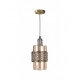 COLGANTE TALLADO METAL 1 L CUERO