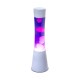 LAMPARA LAVA MORADA BASE BLANCA VERY PERI