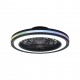 PLAFON VENTILADOR GAMER NEGRO 47 CM CON RGB