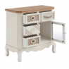 MUEBLE AUXILIAR BLANCO-NATURAL 75,50 CM