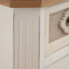 MUEBLE AUXILIAR BLANCO-NATURAL 75,50 CM