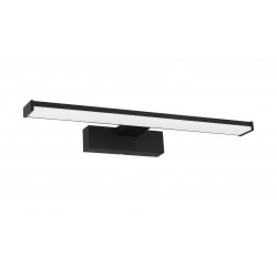 LÁMPARA DE PARED PARA ILUMINAR CUADRO O ESPEJO PANDELLA NEGRO 7.4W 40 CM, De luz neutra, es ideal para iluminar el espejo de un 