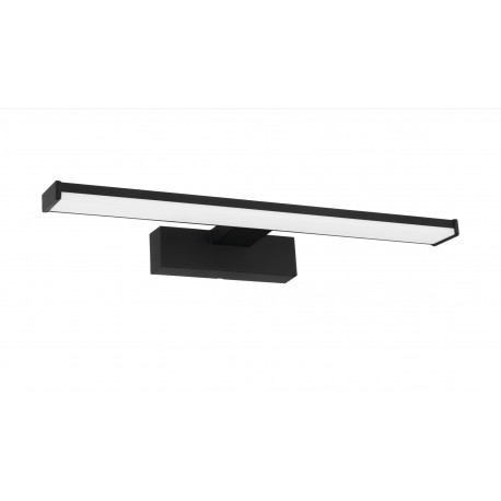 LÁMPARA DE PARED PARA ILUMINAR CUADRO O ESPEJO PANDELLA NEGRO 7.4W 40 CM, De luz neutra, es ideal para iluminar el espejo de un 