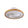 VENTILADOR DC CATHAY 72W BLANCO-MADERA