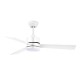 VENTILADOR DE TECHO SILENCIOSO CON LUZ ASPAS REVERSIBLES KILIM BLANCO-HAYA
