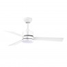 VENTILADOR DC KILIM 18W BLANCO-HAYA 3 ASPAS REVERSIBLES