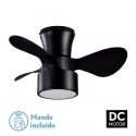 VENTILADOR DC 24W KOS NEGRO