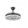 VENTILADOR DC TURIA 72W NEGRO BLANCO ventialdor barato para salon o habitacion