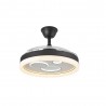 VENTILADOR DC TURIA 72W NEGRO BLANCO ventialdor barato para salon o habitacion