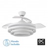 VENTILADOR DE TECHO SILENCIOSO CON LUZ KAI 72W BLANCO