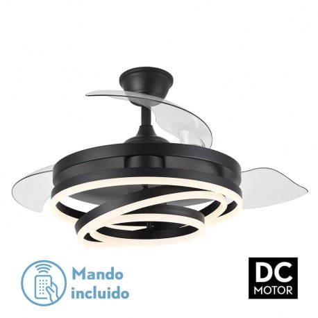 VENTILADOR DC KAI 72W NEGRO