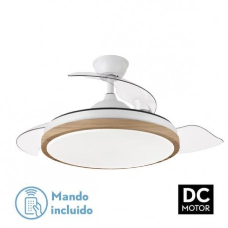 VENTILADOR DC EVROS 72W BLANCO HAYA