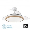 VENTILADOR DC EVROS 72W 107 CM BLANCO HAYA