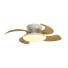 VENTILADOR ALOHA BLANCO MADERA