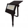 LAMPARA PARED EXTERIOR PROYECTOR SOLAR LED CON SENSOR 7W
