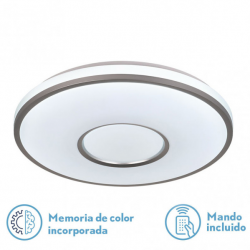 PLAFÓN REDONOD LED TEMERLAN 72W CON MANDO