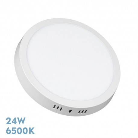 DOWNLIGHT SUPERFICIE THULITA 24W 6500K BLANCO