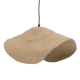 LAMPARA DE TECHO SOMBRERO FIBRA NATURAL 64CM 1L