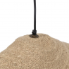 LAMPARA DE TECHO SOMBRERO FIBRA NATURAL 64CM 1L