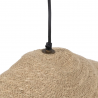 LAMPARA SOMBRERO FIBRA NATURAL 64CM 1L