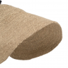 LAMPARA DE TECHO SOMBRERO FIBRA NATURAL 64CM 1L